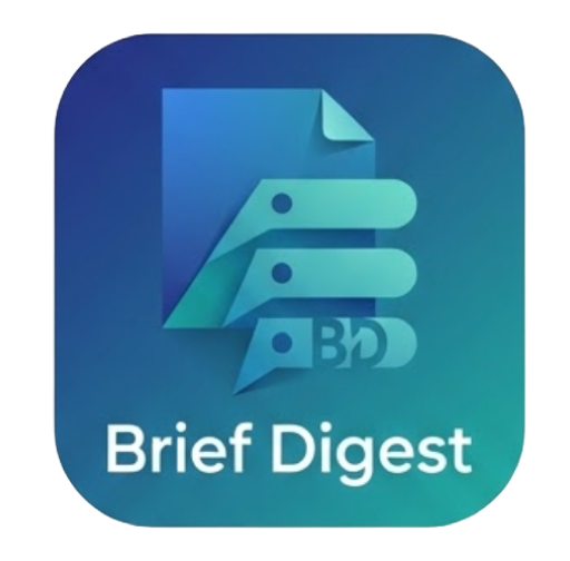 Brief Digest - Main product screenshot demonstrating key features and user interface