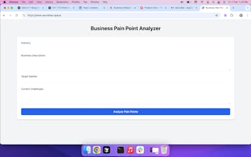 Business Pain Point Analyzer gallery image