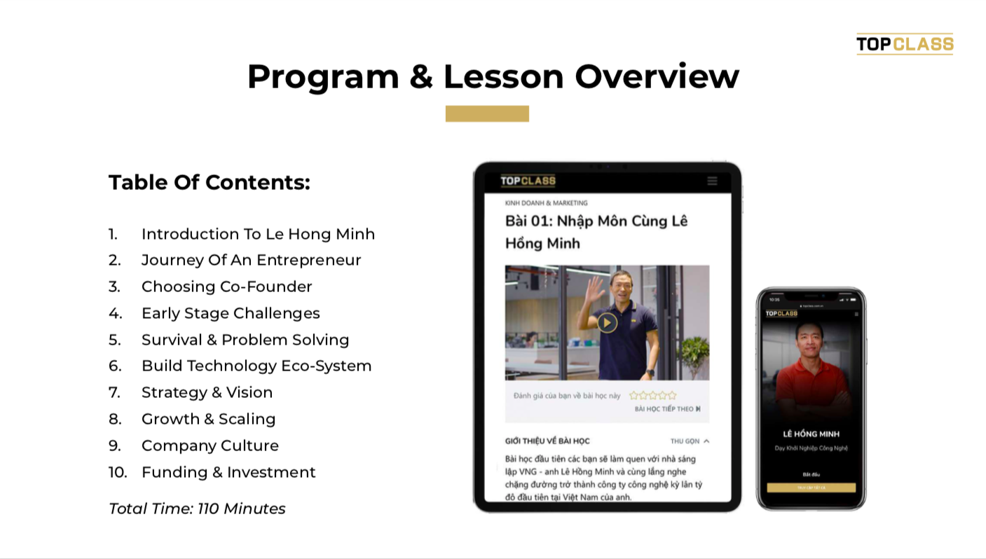 Topclass gallery image