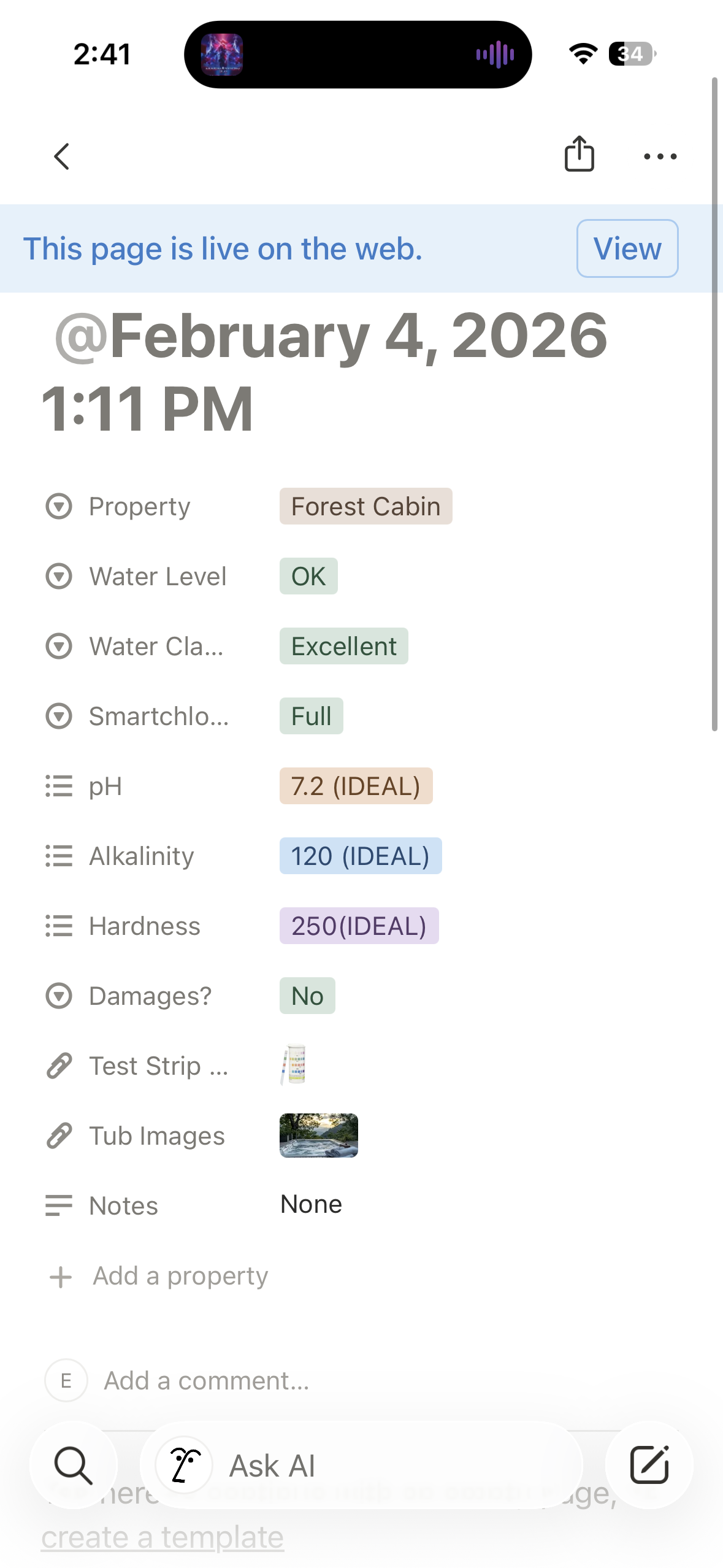 Hot tub tracking for rental owners - Screenshot 3 showing product features and functionality