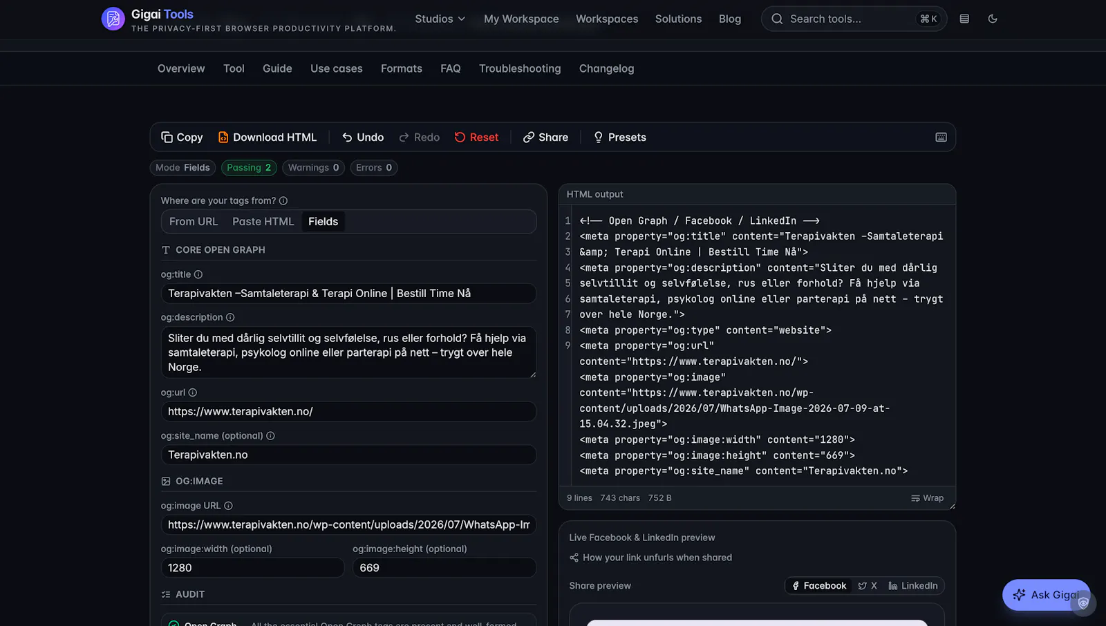 Gigai Tools screenshot 3