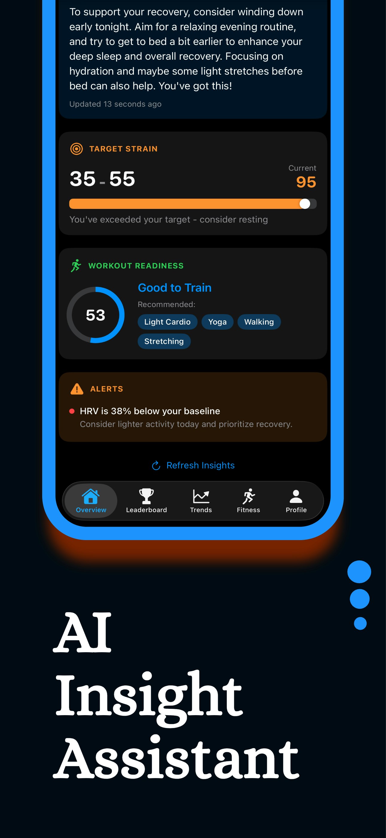 Calibrate - Health & Recovery - Screenshot 2 showing product features and functionality