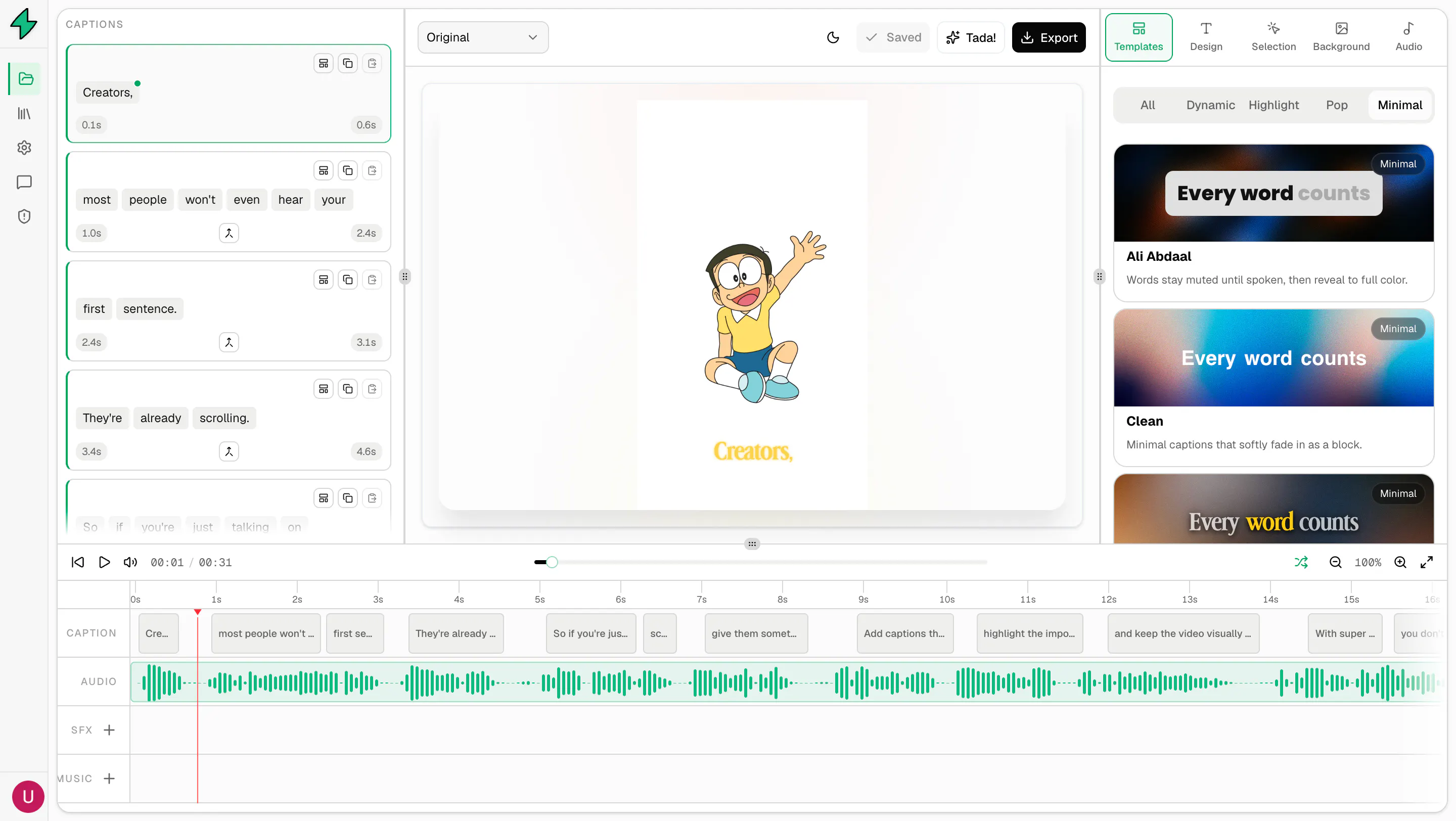 Supercaptions 截图 5