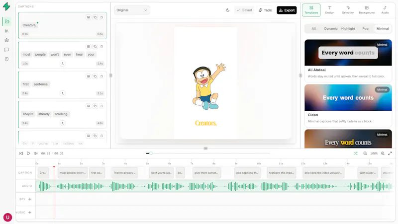 Supercaptions screenshot 5