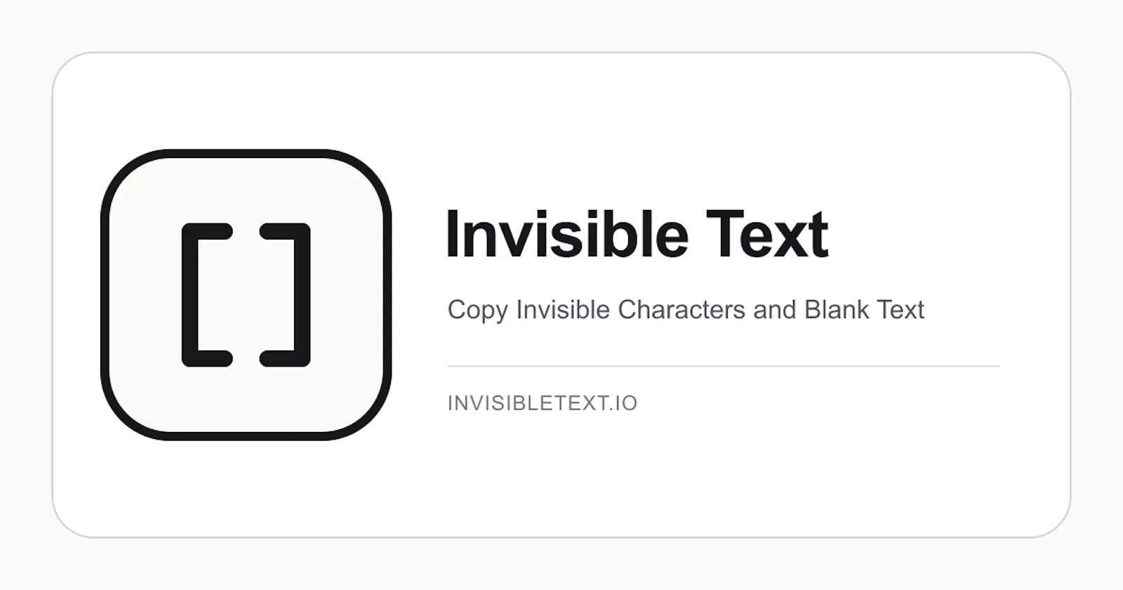 Invisible Text screenshot 1