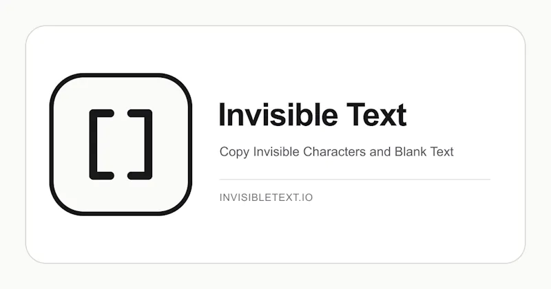Invisible Text screenshot 1