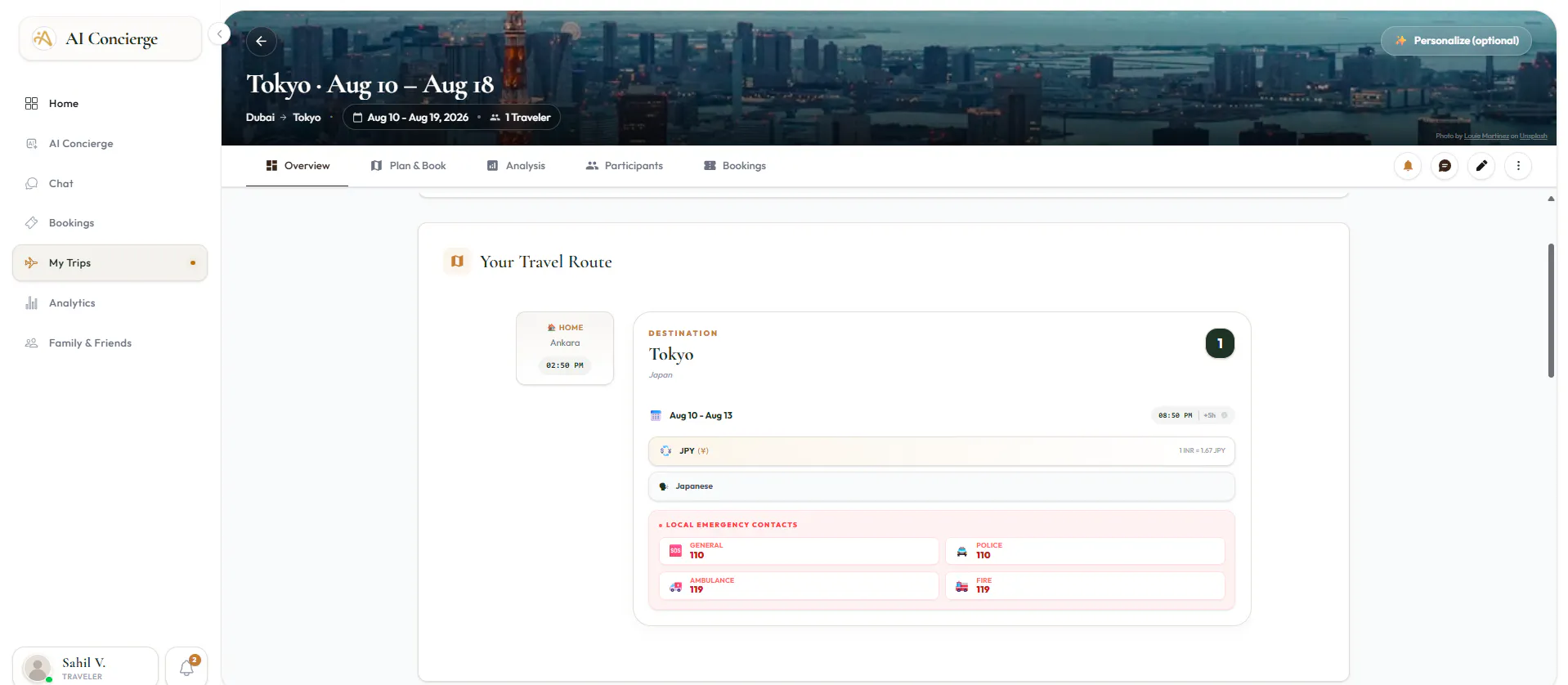 AI Concierge : Travel Planner & Booker gallery image