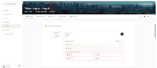 AI Concierge : Travel Planner & Booker gallery image