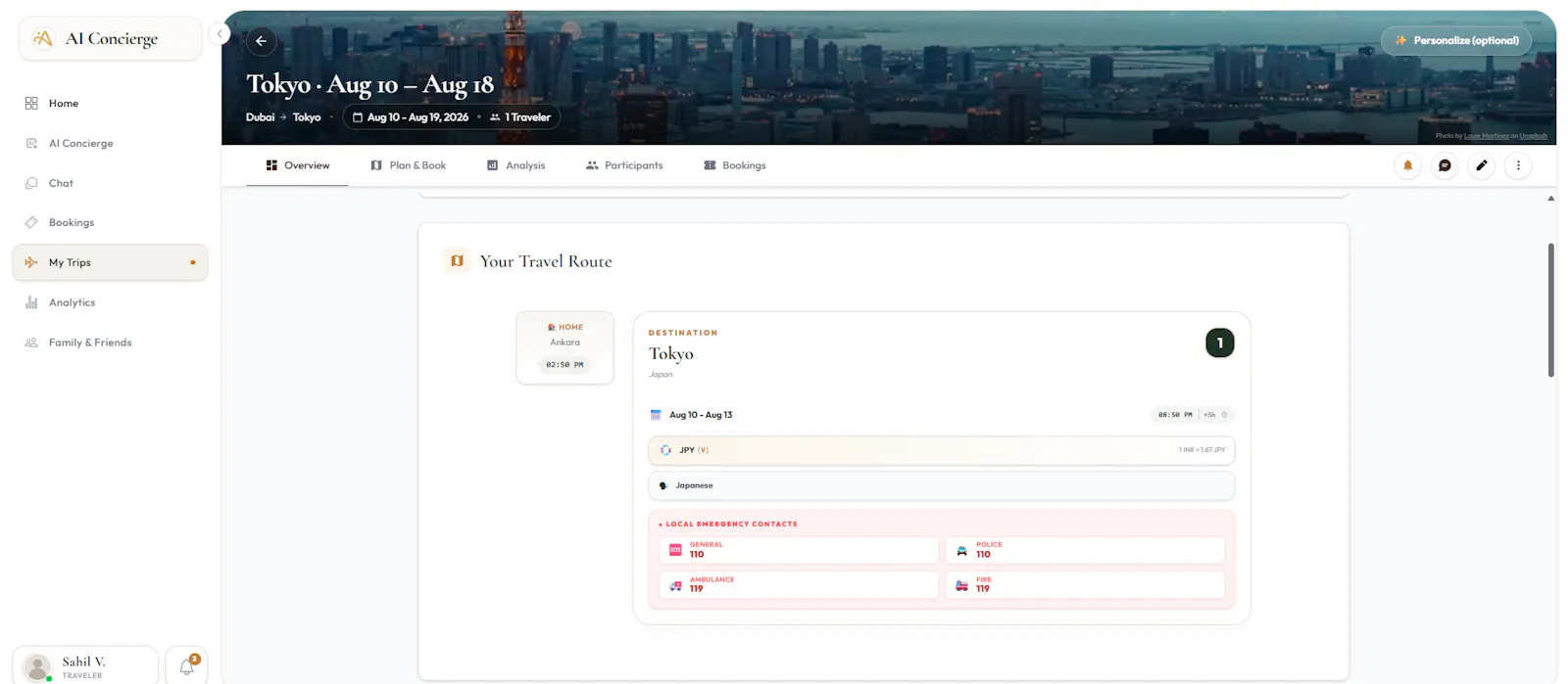 AI Concierge : Travel Planner & Booker screenshot 11