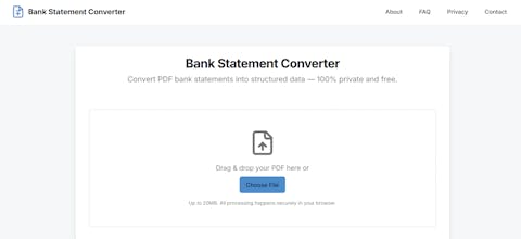 Bank Statement Converter gallery image