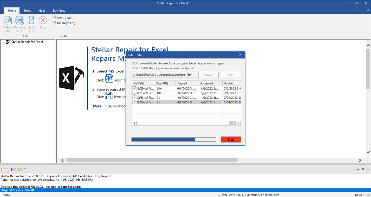 การซ่อมแซมตัวเอกสำหรับ Excel media 2