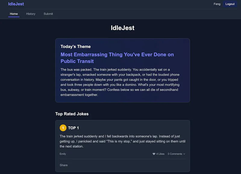 IdleJest screenshot 1