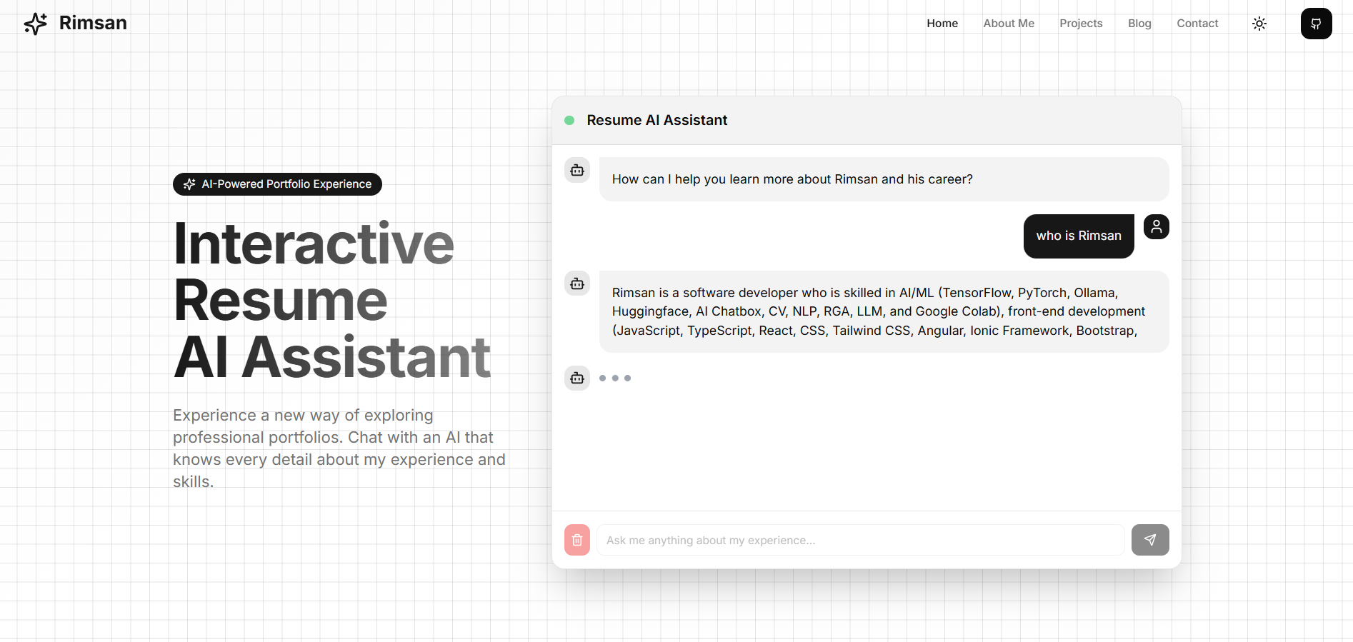 AI-Powered Portfolio gallery image