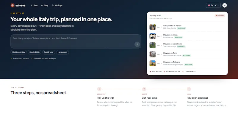 Salveva screenshot 1