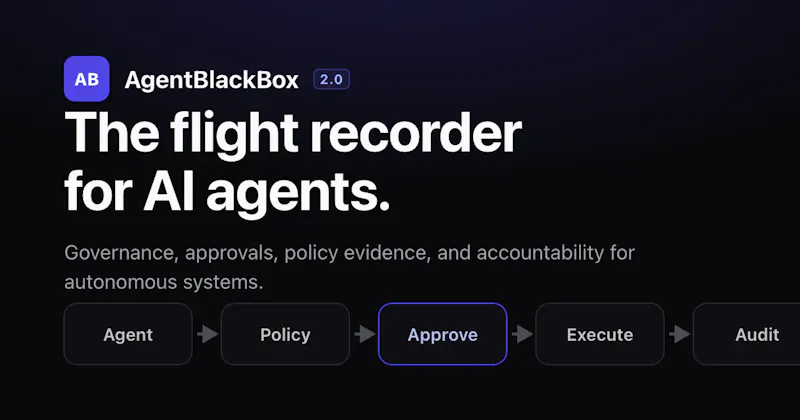 AgentBlackBox screenshot 1