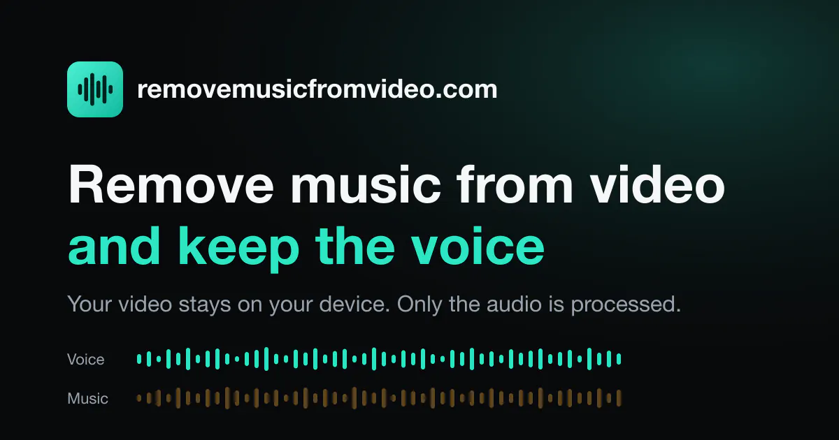 Remove Music From Video gallery image