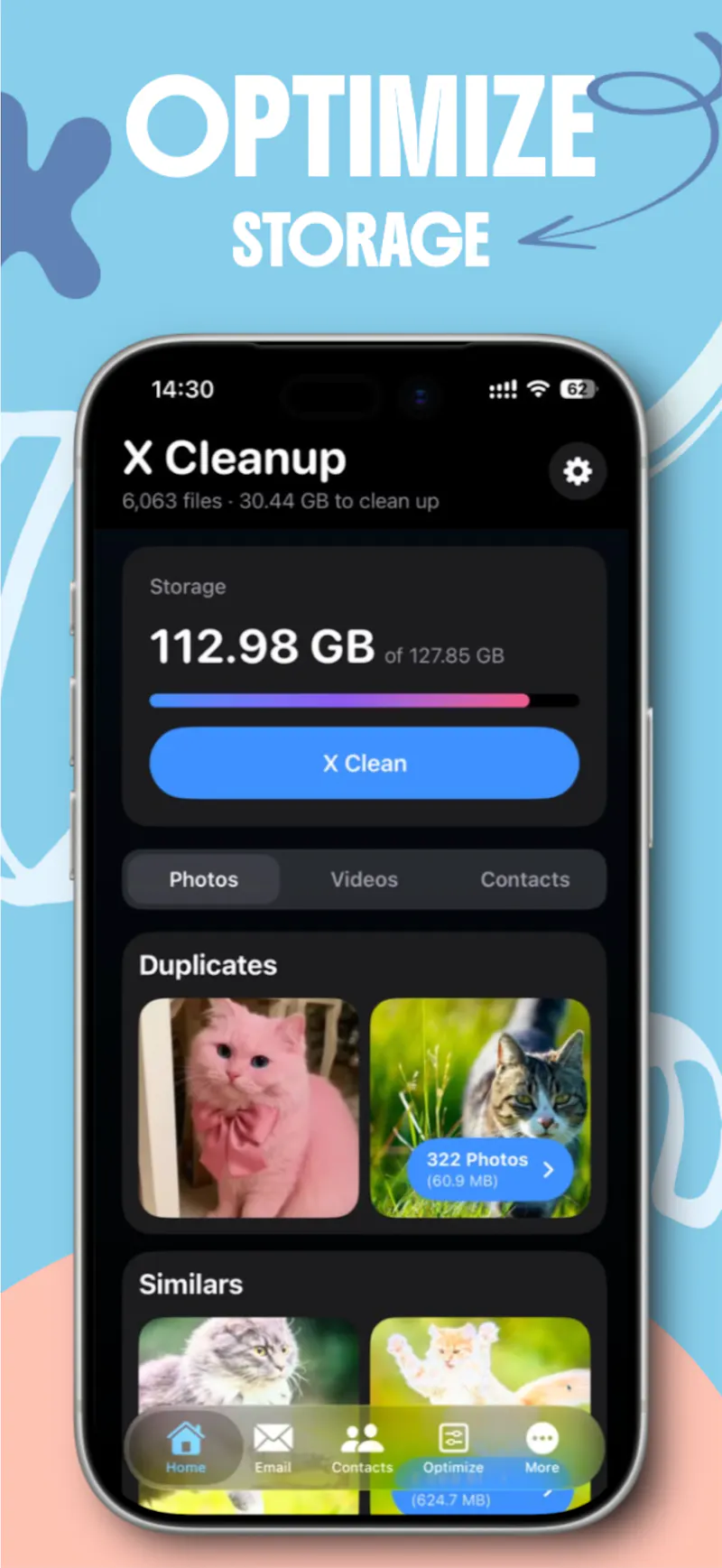 X Cleanup: Storage Cleaner screenshot 2
