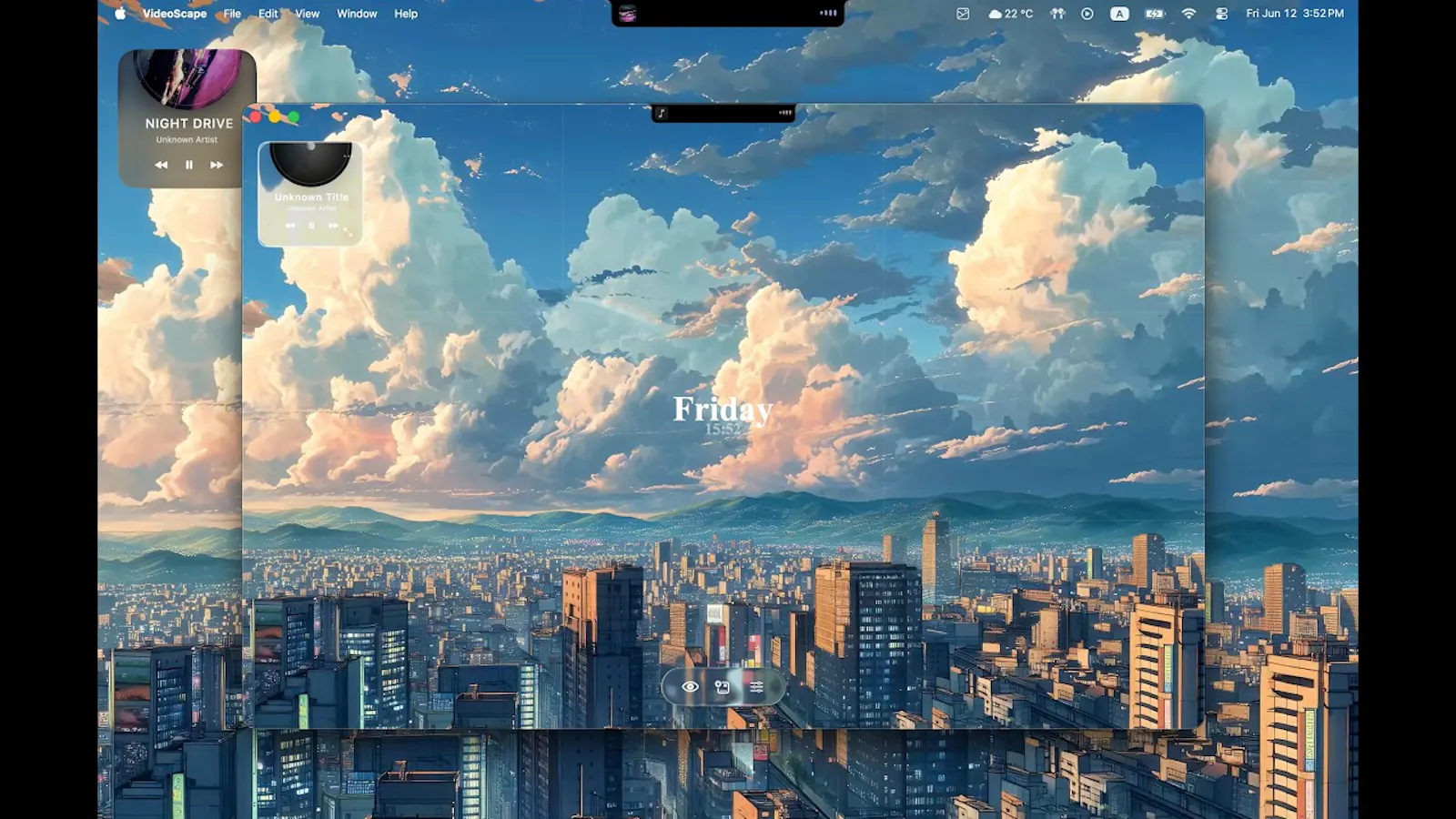 VideoScape: Live Desktop screenshot 1 (video preview)