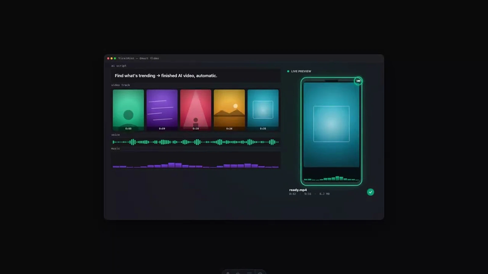 ViralMint screenshot 1 (video preview)