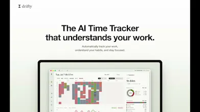 Drifty - Context Aware AI Time Tracker gallery image