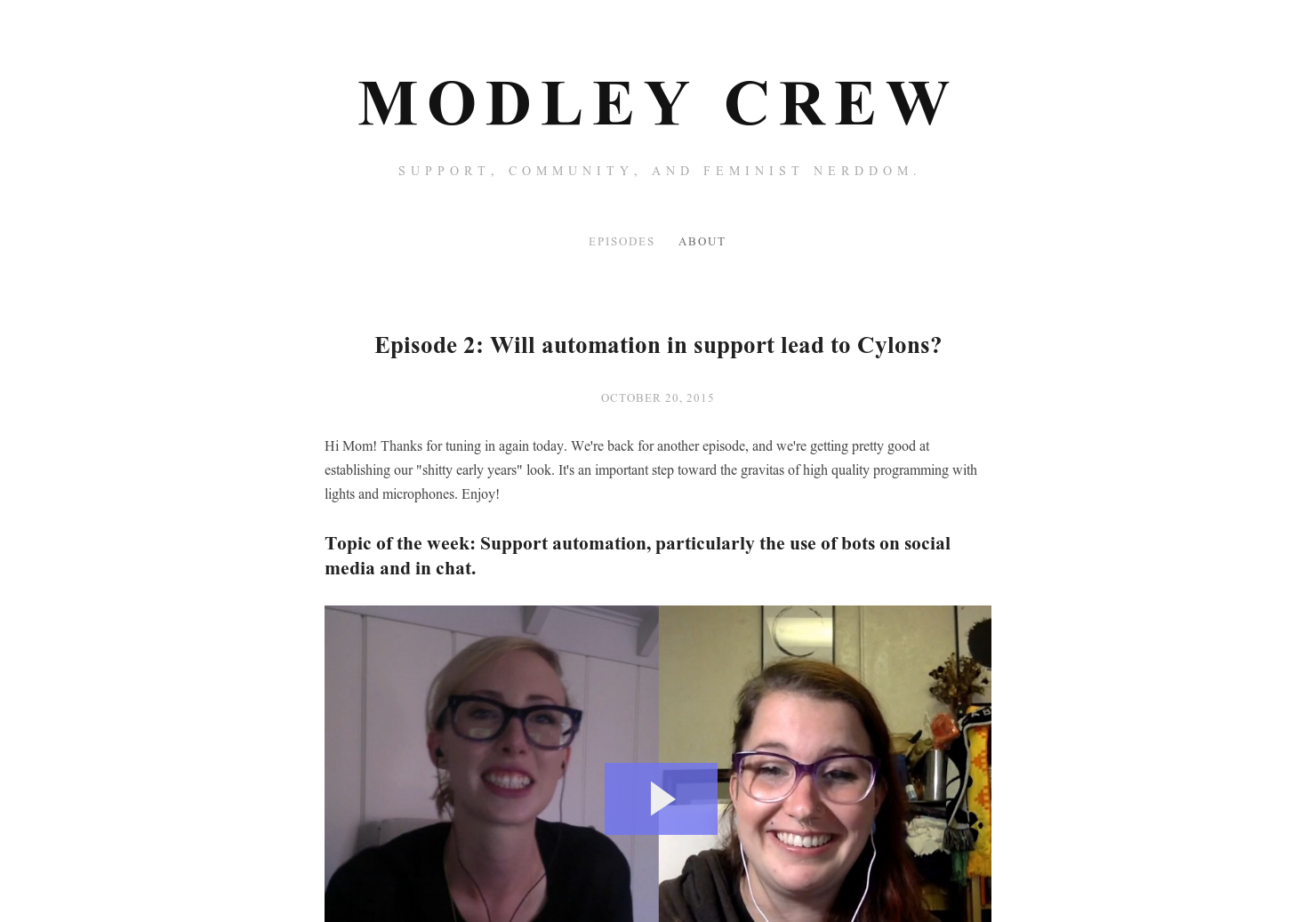 Will automation in support lead to Cylons? gallery image