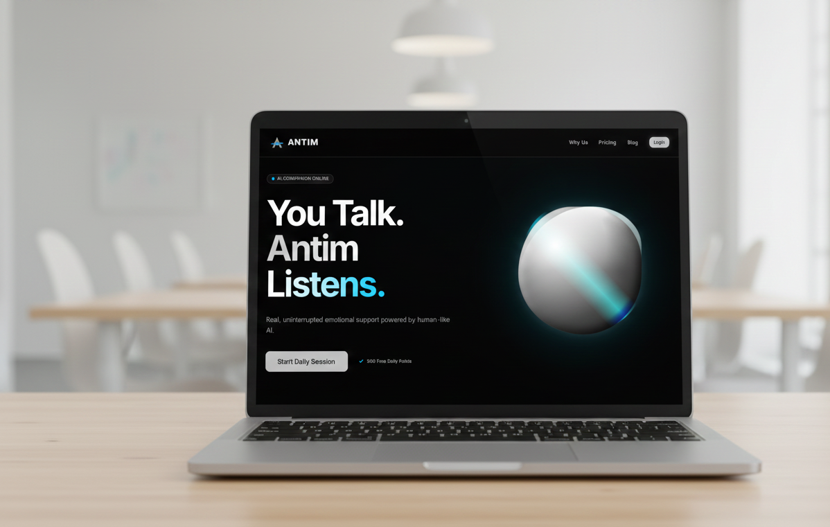 Antim - Main product screenshot demonstrating key features and user interface