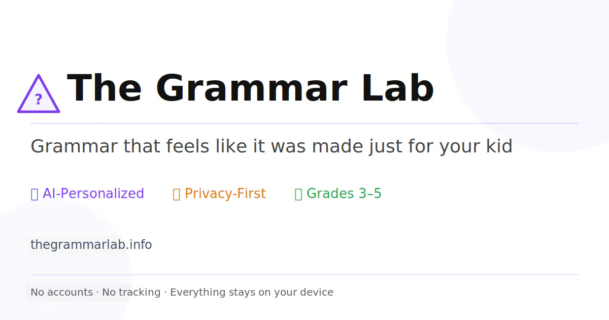 The Grammar Lab gallery image