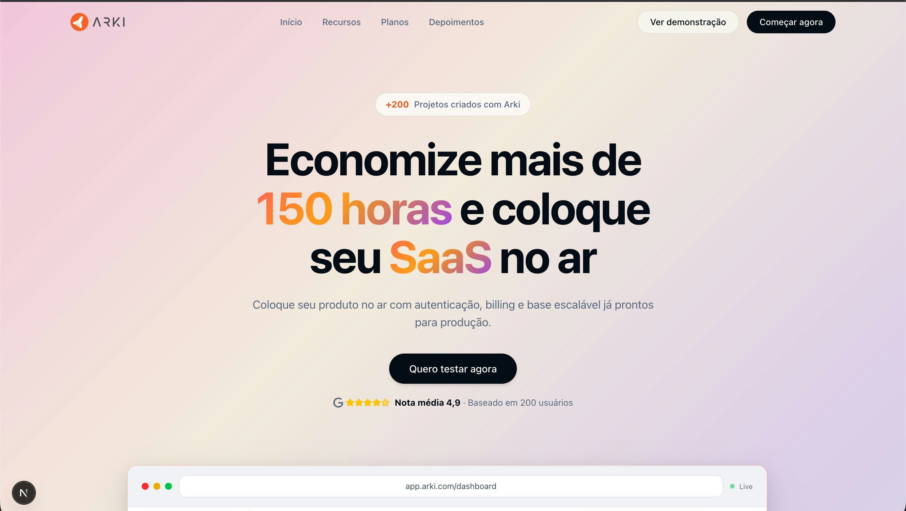 Arki SaaS Foundation Kit gallery image