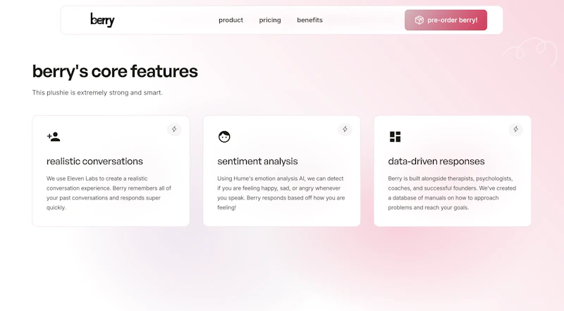 Berry screenshot 4