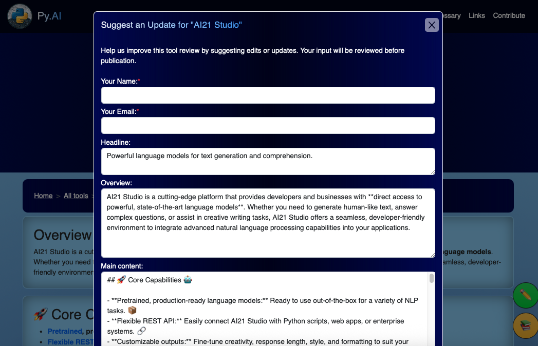 Py.AI – The Python + AI Directory - Screenshot 3 preview