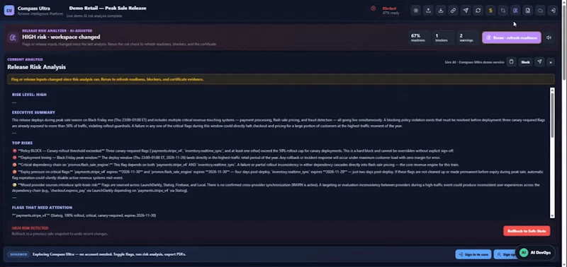 Compass Ultra screenshot 1 (video preview)
