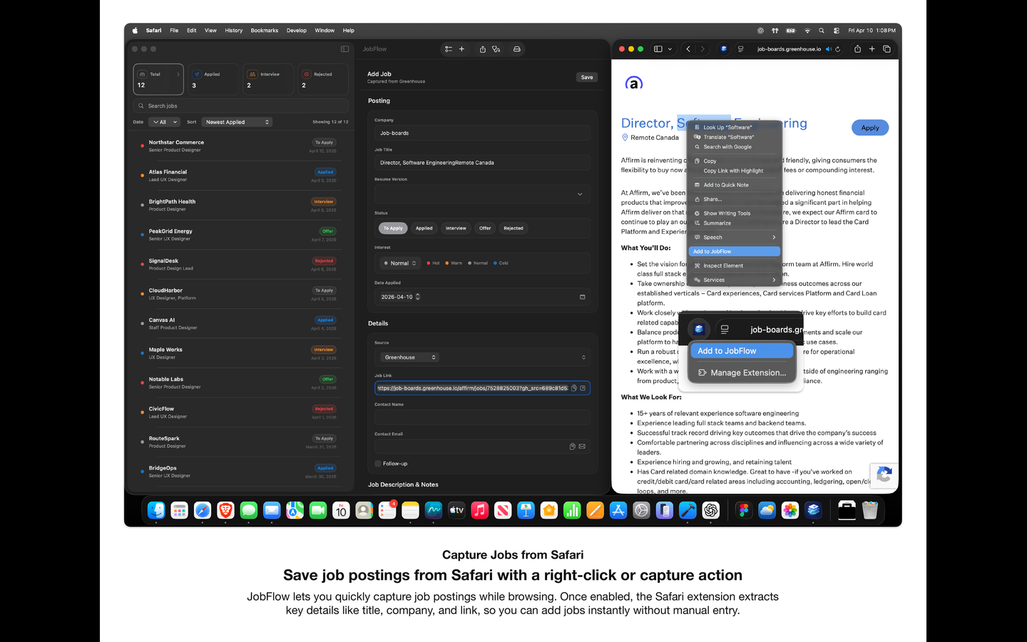 JobFlow gallery image