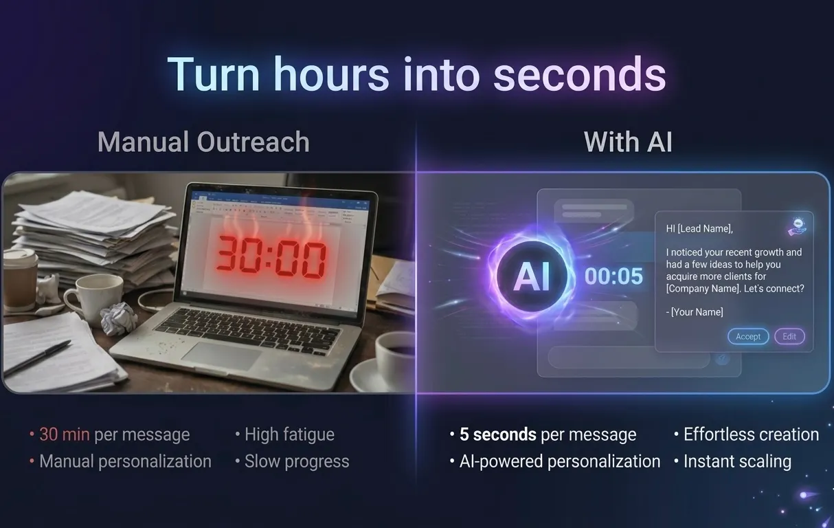 Cold Outreach AI のプロダクトバナー