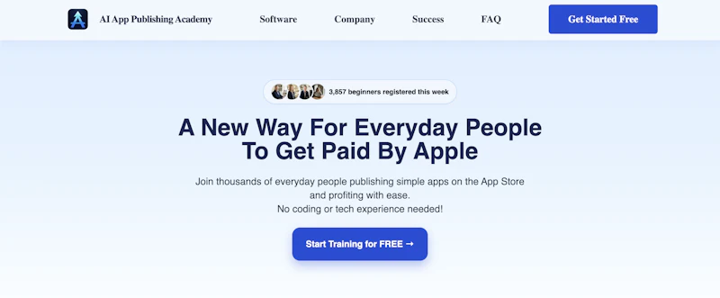 AI App Publishing Academy screenshot 1