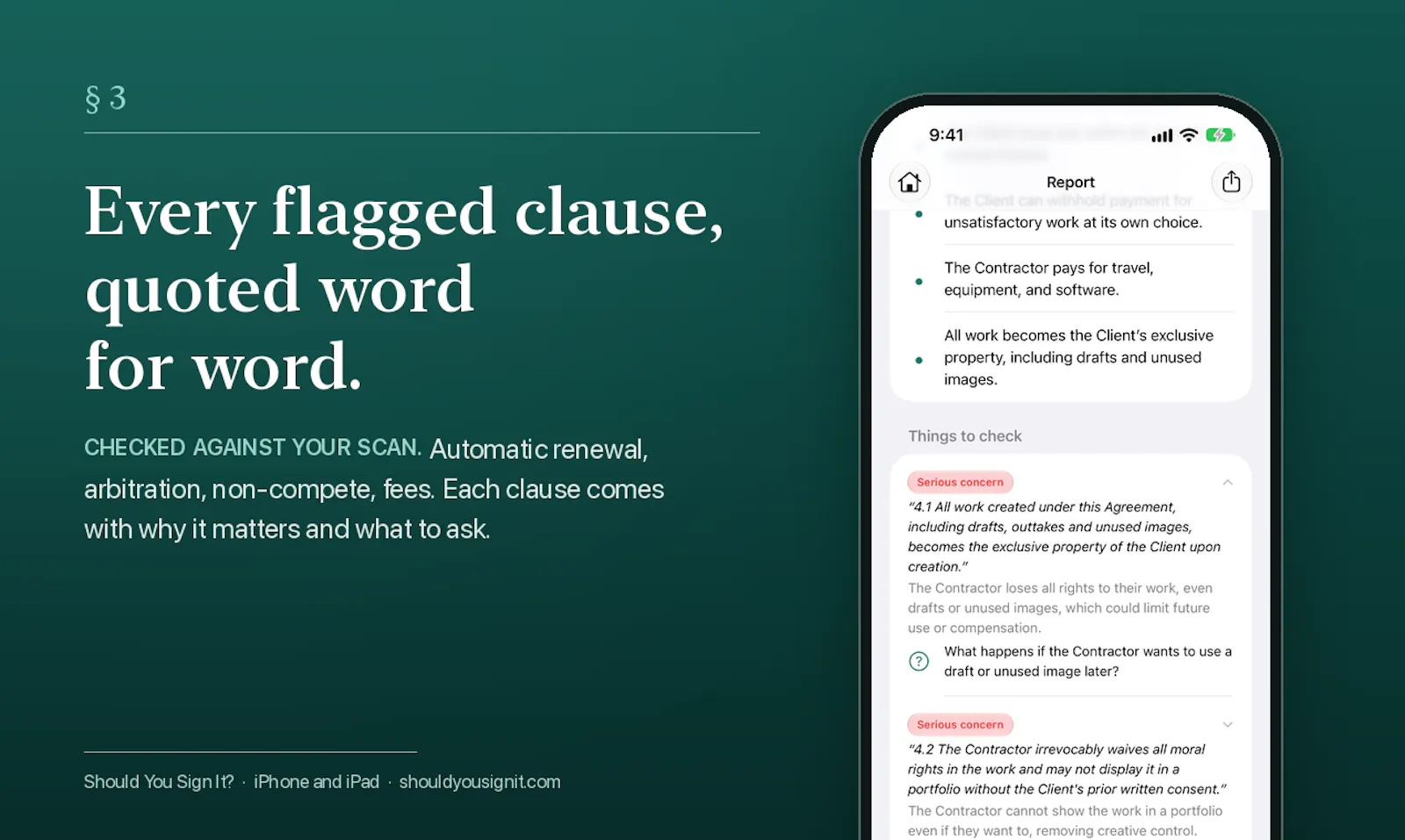 Should You Sign It? screenshot 5