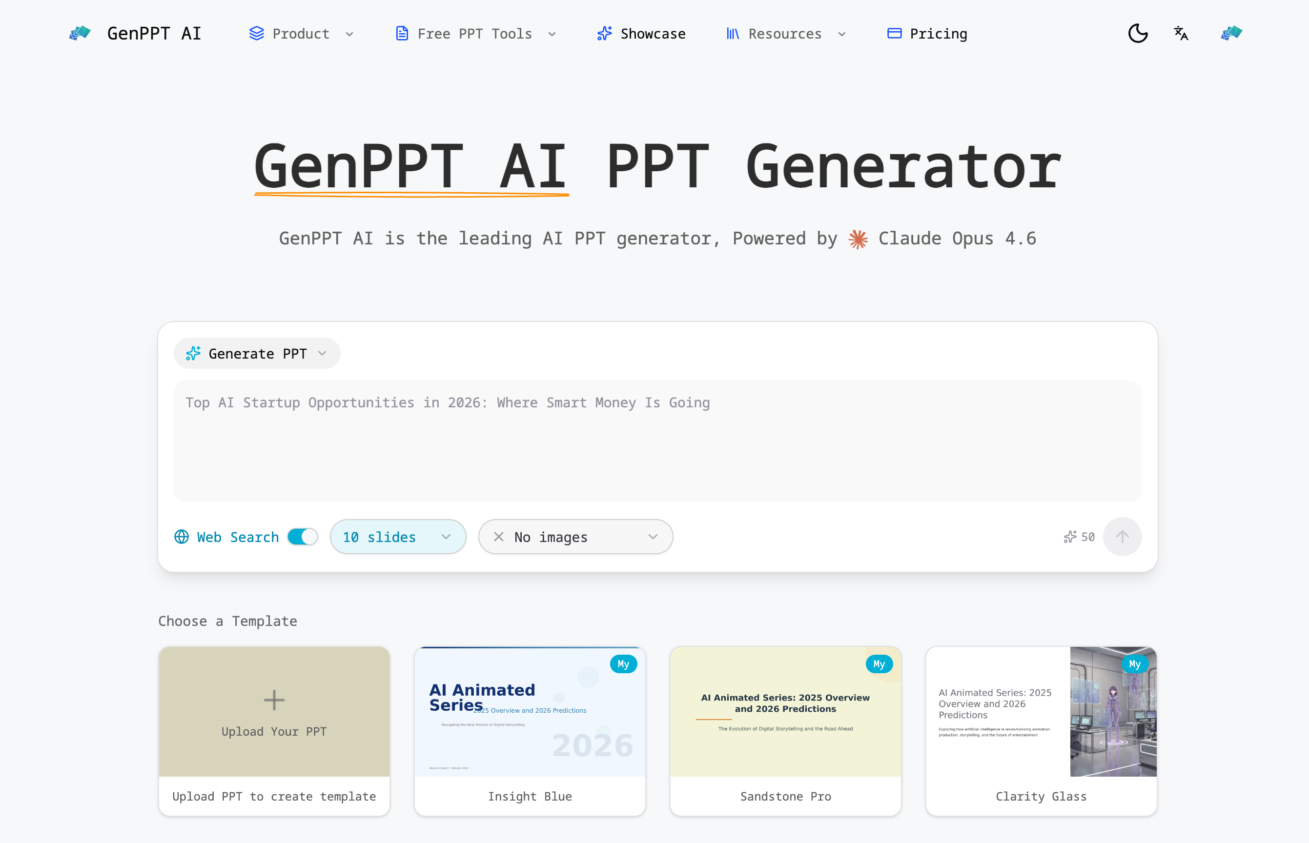 GenPPT AI gallery image