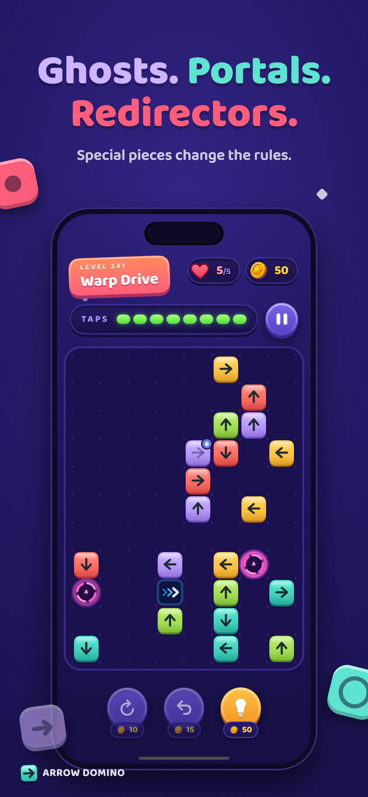 Arrow Domino: Tap Away Puzzle gallery image