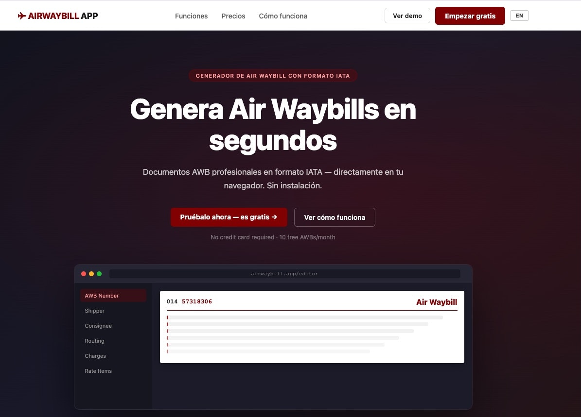 Airwaybill App gallery image