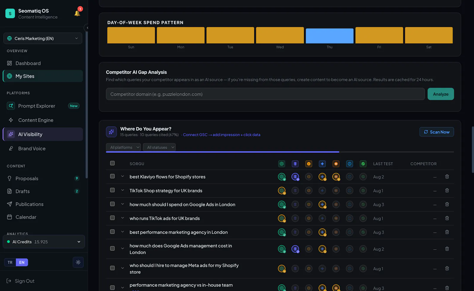 Seomatiq screenshot 3