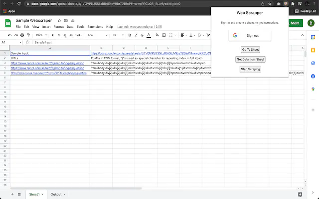Crawl Anything Using Chrome Extension
