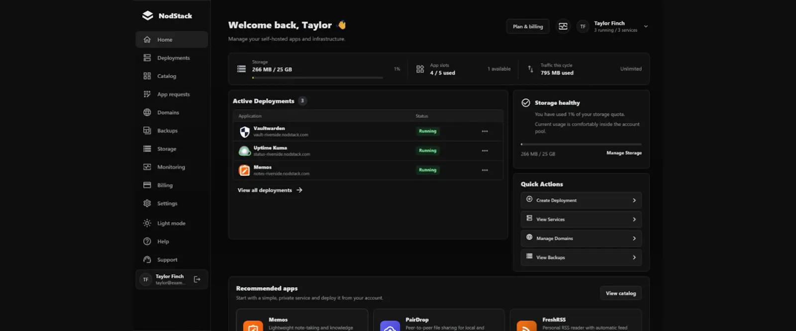 NodStack screenshot 3
