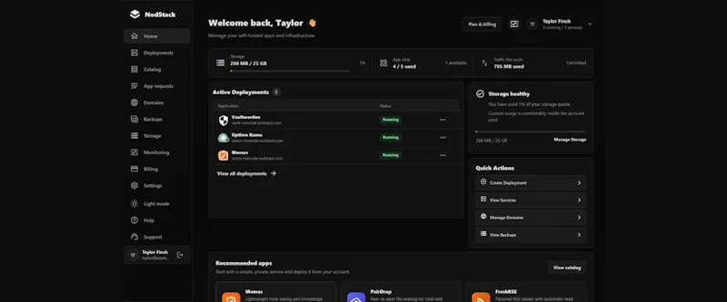 NodStack screenshot 3