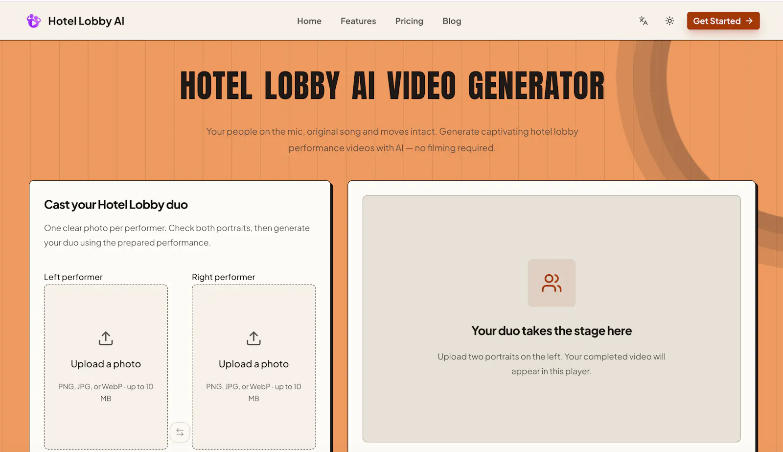 Hotel Lobby Ai Video Generator screenshot 1