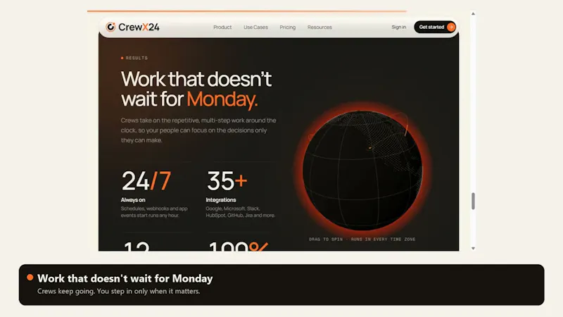 CrewX24 screenshot 1 (video preview)