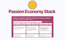 Passion Economy Stack media 1