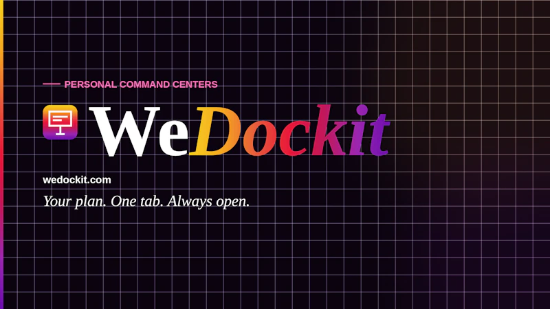 WeDockIt   -A New Way To Organize screenshot 1