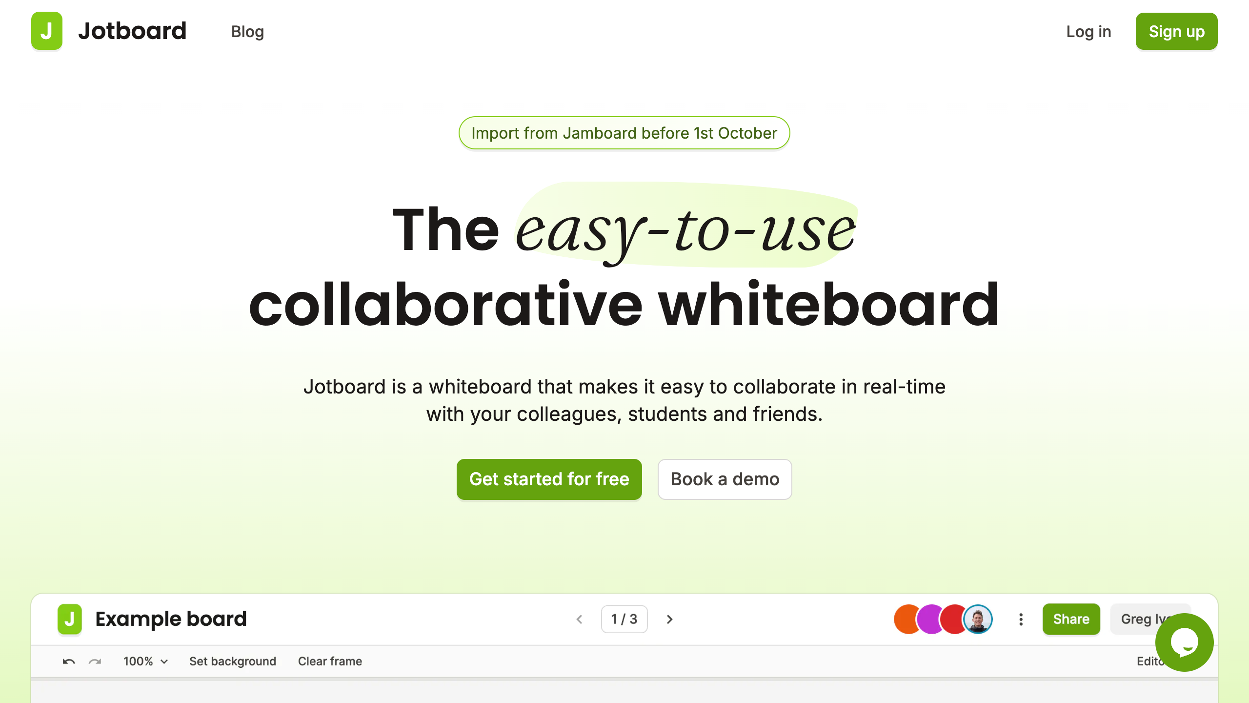 Jotboard gallery image
