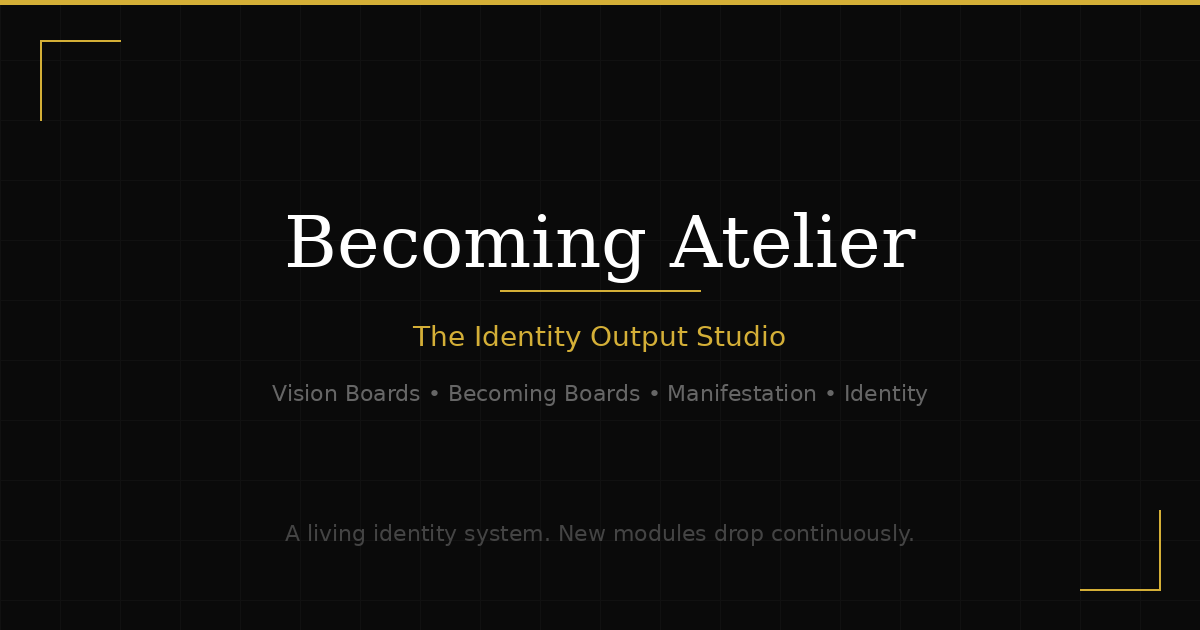 Becoming Atelier - Main product screenshot demonstrating key features and user interface