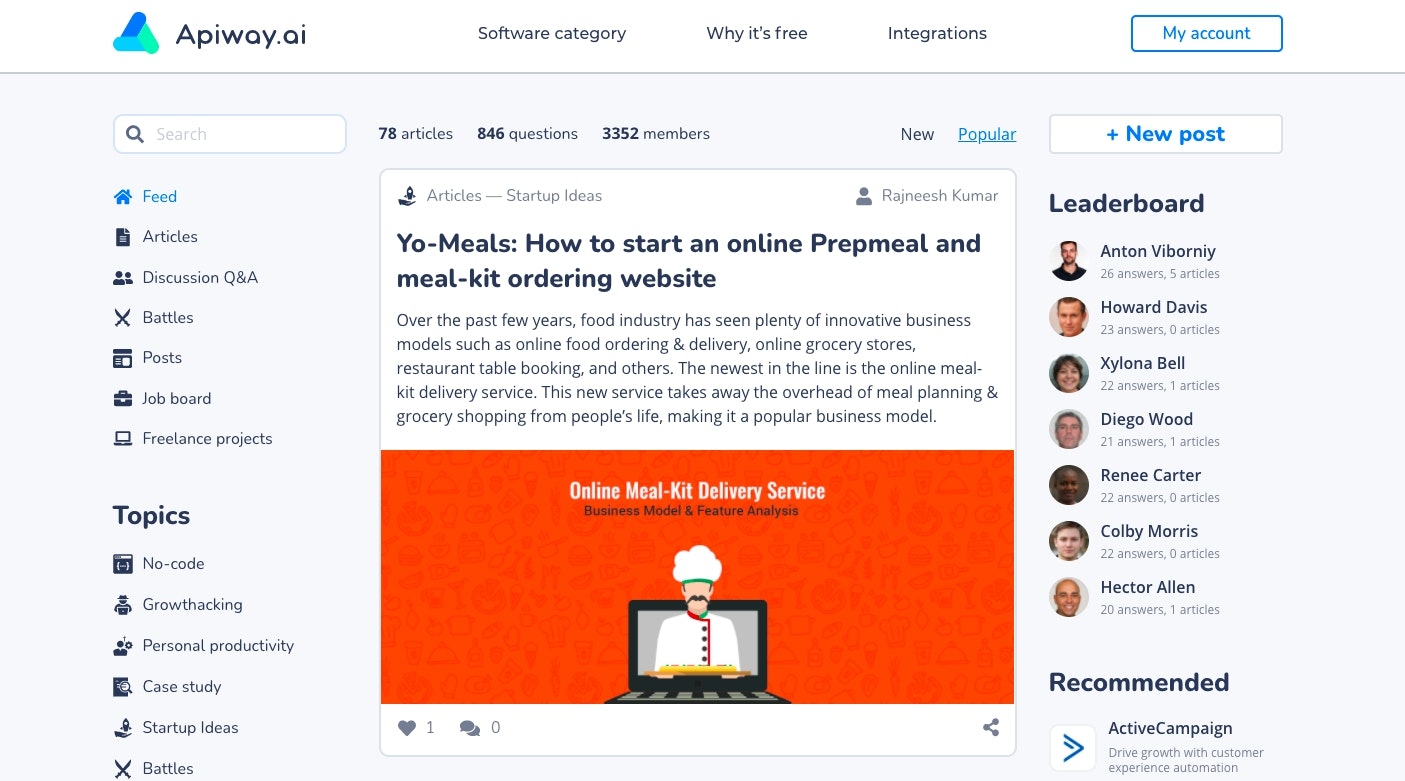 Apiway 2.0 gallery image