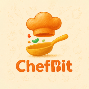 ChefBit - AI Recipe & Cooking - Product Hunt launch logo and brand identity